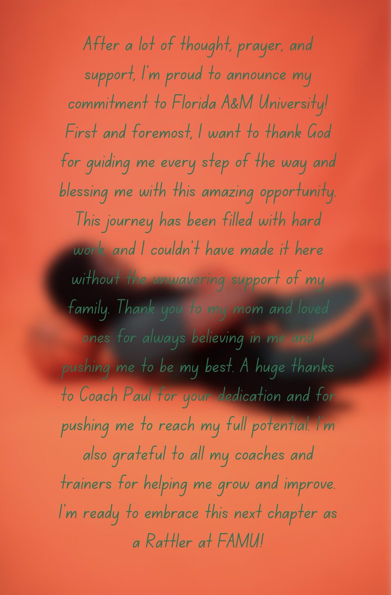 #committed #FAMU 🐍🧡💚