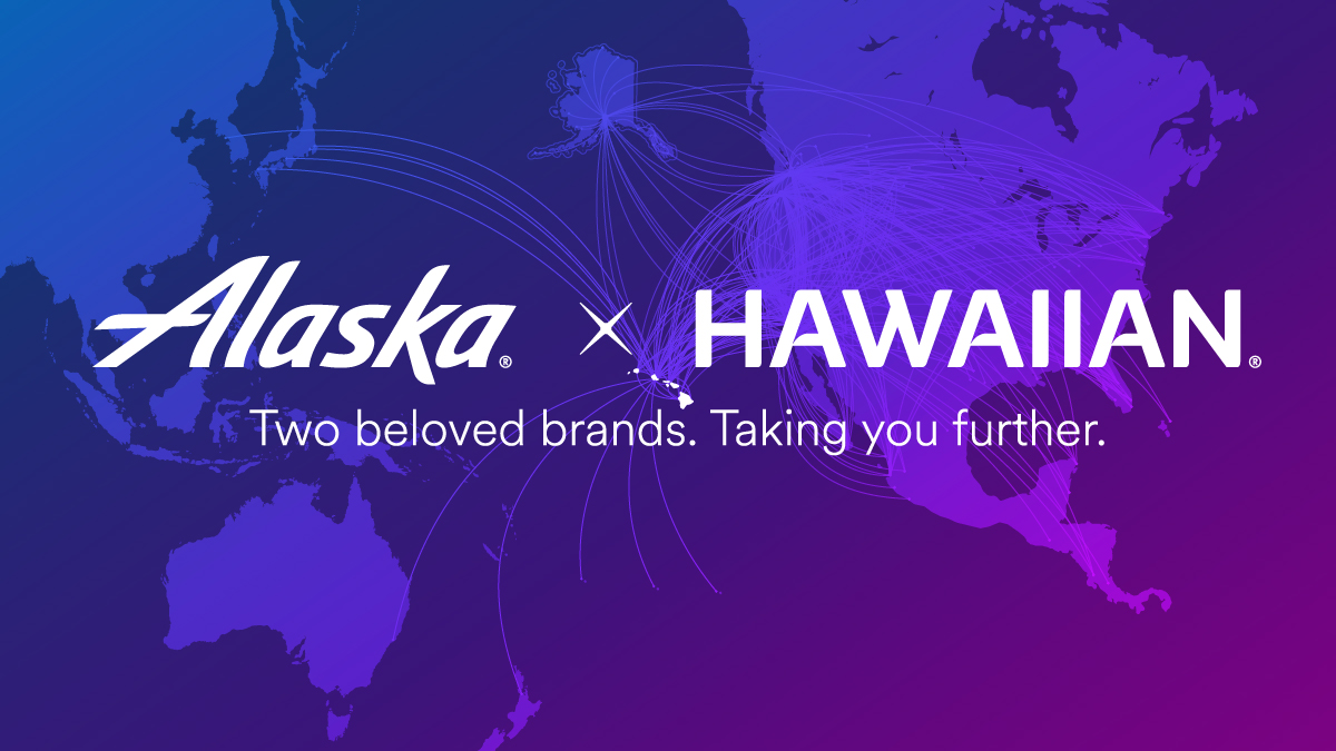 AlaskaAir's tweet image. Hawaiian Airlines has joined Alaska Airlines! A first for a U.S. airline, we will maintain both of these beloved brands, and we can’t wait to share the many exciting things that you can look forward to over the next 18 months. Learn more: bit.ly/4da7F7x