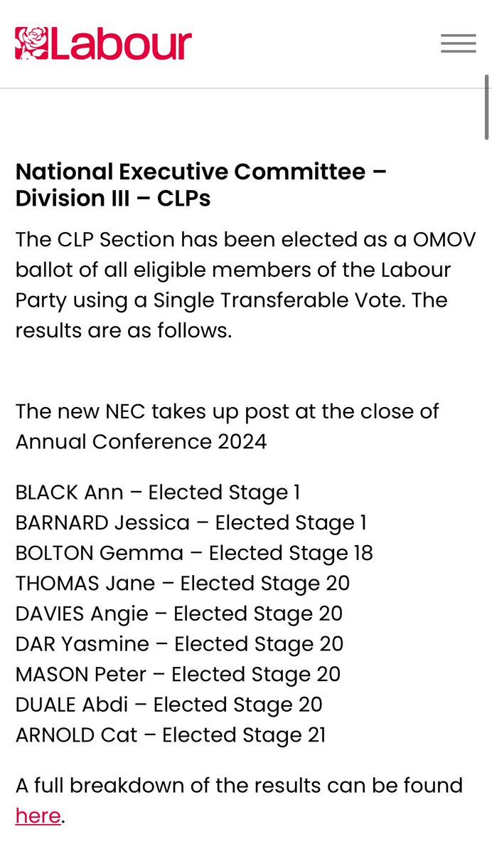 JessicaLBarnard's tweet photo. Thank you so much for the support and trusting me to keep speaking up for members on the NEC. I won’t  let you down!

These results are a huge endorsement of voices for member democracy and transformative policies.

Congratulations to my colleagues @gembolton and @Yasmine_Dar https://t.co/59sxd875BT