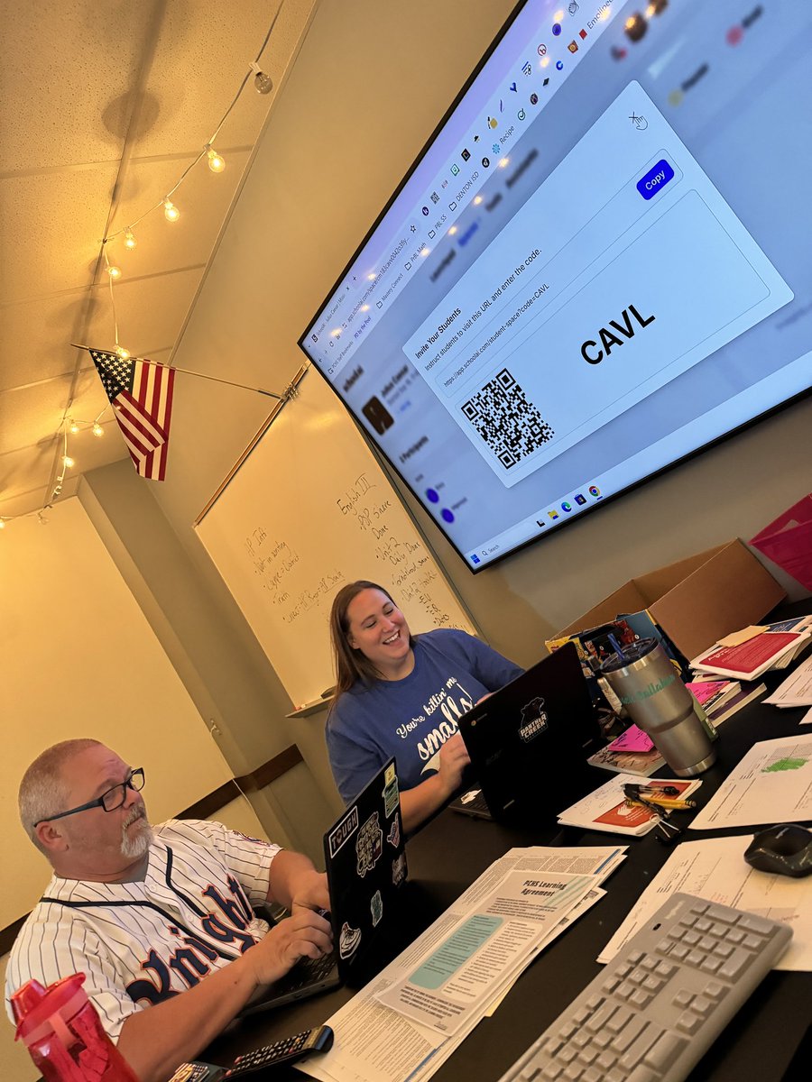 Learn_AndGo's tweet photo. Had an awesome PLC with #worldhistory. They were so excited to use @GetSchoolAI for Ss to talk with historical figures for their PBL. AI once rescue! #projectoftheyear @PCHSFrisco @CooperEdLead @EricaCoker7 https://t.co/KsivjO2Mfw