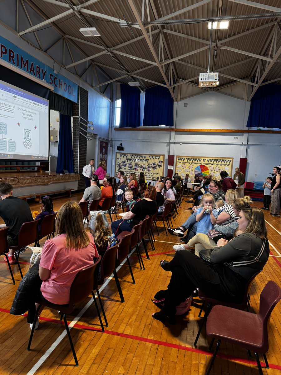 ClydemuirPS's tweet photo. We shared our School Improvement Plan, information on PAThS, homework, RSHP and ASN and our visitors from @activeschoolsWD and @tullochan were on hand to share their expertise 👏🏻 https://t.co/YtlwGAlL1u