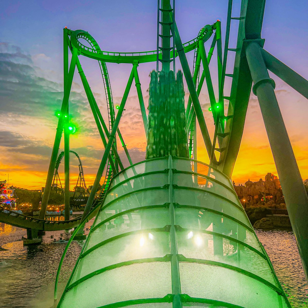 You have the entire park to yourself, what are you riding first?