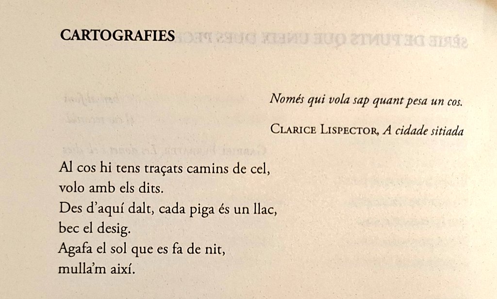 Cafè Central (@cafecentraljs) on Twitter photo CARTOGRAFIES, un dels poemes de <a href="/mireia_calafell/">Mireia Calafell</a> que estava inclòs a COSTURES, un llibre publicat fa uns anys i que forma part de l'antologia AQUESTA SANG i que recuperem en aquest llibre que ja trobareu o podeu demanar a la vostra llibreria de proximitat. todostuslibros.com/libros/aquesta… CARTOGRAFIES, un dels poemes de <a href="/mireia_calafell/">Mireia Calafell</a> que estava inclòs a COSTURES, un llibre publicat fa uns anys i que forma part de l'antologia AQUESTA SANG i que recuperem en aquest llibre que ja trobareu o podeu demanar a la vostra llibreria de proximitat. todostuslibros.com/libros/aquesta…
