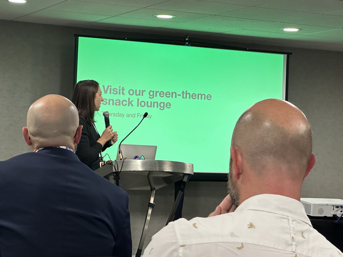 Best news of #ONA24. THE GREEN SNACKS ARE BACK BABY! <a href="/parsely/">Parse.ly</a>⁩