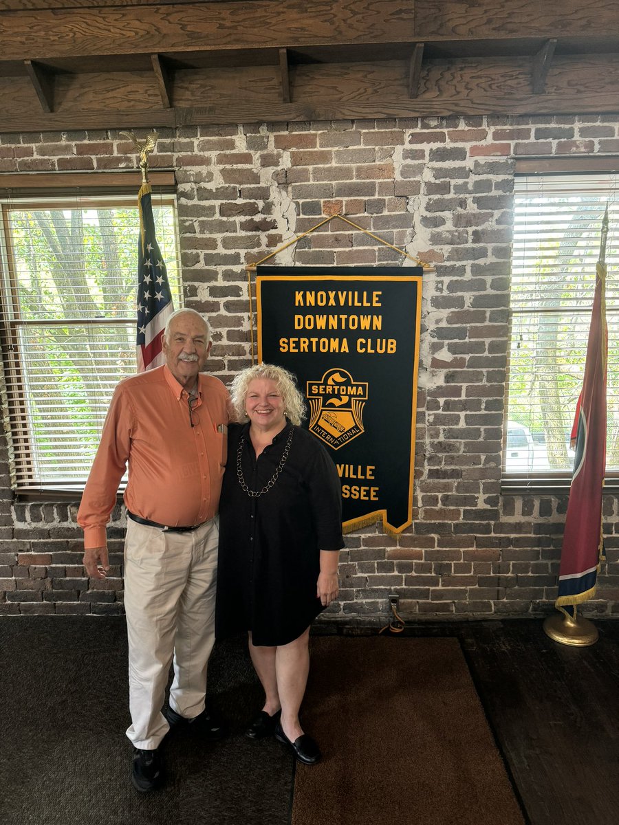 Today Bob Davis brought us Amber Parker President and CEO of Ijams Nature Center #KnoxvilleTN #Sertoma #KnoxSertomaClub