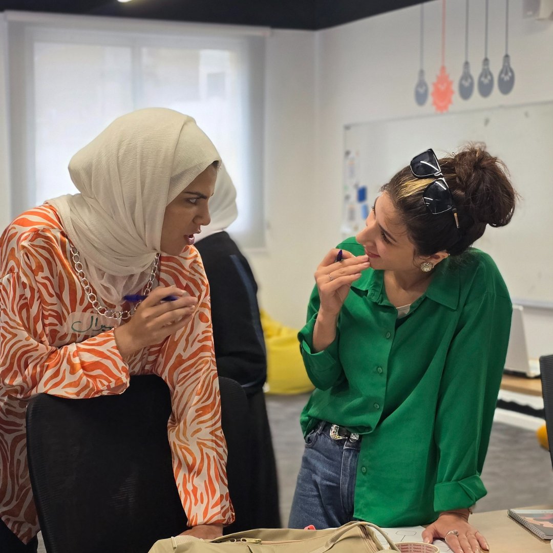 tomorrowsyouth's tweet image. Getting ready for #TYOFall24 🍂📚 

This week, 60 youth #volunteers completed orientation with our Volunteer Coordinator. Thanks to the partnership @qatar_fund, TYO #VolunteerProgram offers a platform for youth engagement and leadership in the West Bank 💙✨