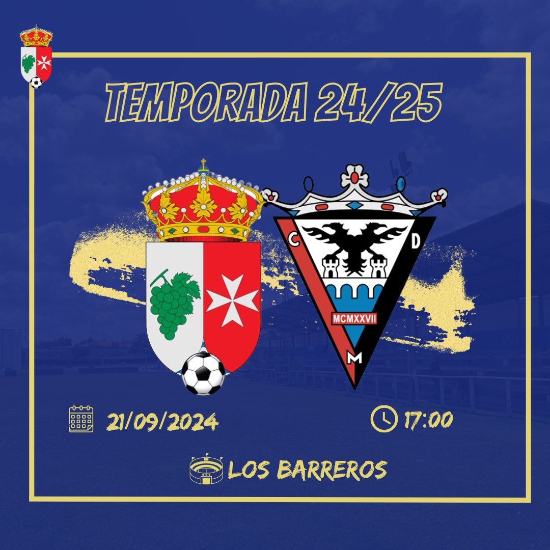 N E X T !!!⚽️ 

Partido en casa, venid a vernos!😉

🆚 <a href="/Mirandes_B/">CD Mirandés B</a> 
📆 Sábado 21 de septiembre 
⏰ 17:00h
🏟️ Los Barreros 

#VamosAzulones💙