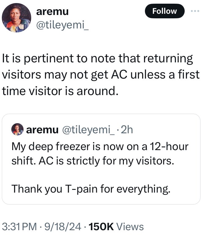 Welcome to a new dispensation 😆😆