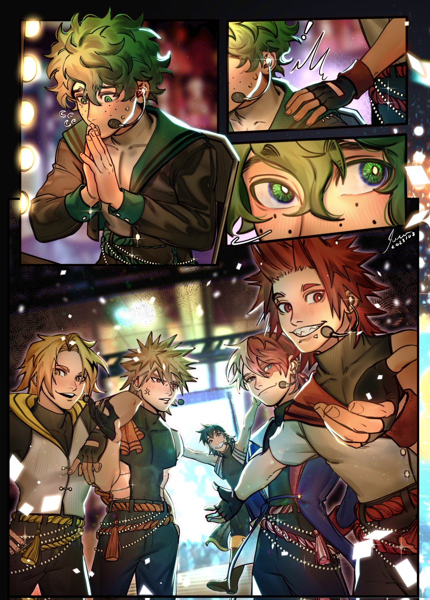 iara_png's tweet photo. BNHA Idol AU illustration I did for @bnhaidolzine ✨💅🏼 https://t.co/Qmdr4ExMK1