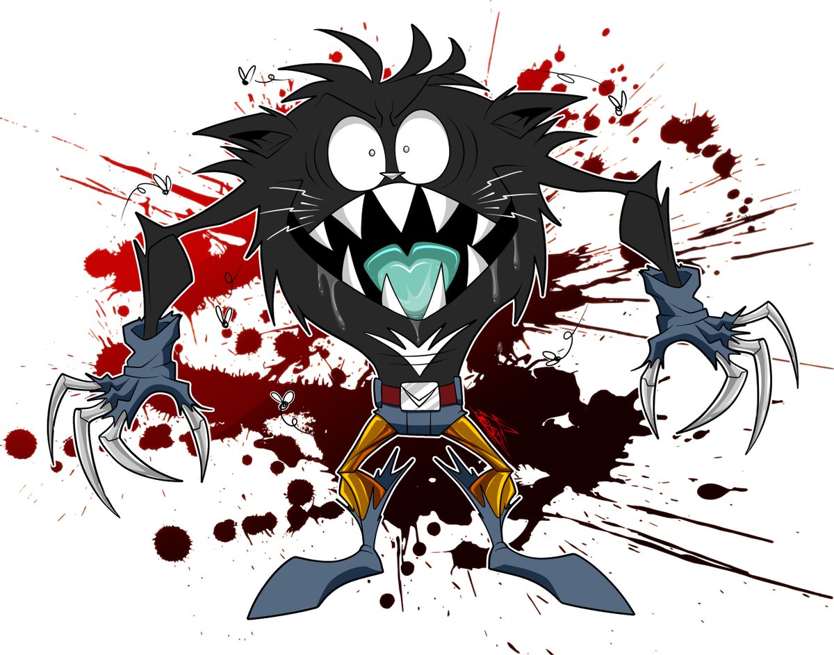 StudiosSub's tweet photo. For some it might be a cute little dog. XD (?)

*Staring: #Goreblast.

/#MonsterMonday #CartoonArt #Tasmanian #TasmanianDevil #monstercreature #monsteroc #originalcharacterart #ocart/.

"@SubRealStudios1". https://t.co/jhZ0BpMY4H