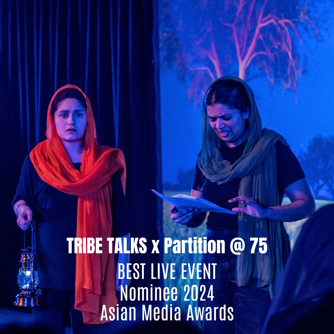 Tribe Arts (@tribe__arts) on Twitter photo ‼️This just happened... We're so thrilled to have made it on the nominee list! Tribe Talks has never been understood by traditional theatres, but we're so proud to have even made it this far with the people that believed in us! <a href="/asianmediaaward/">Asian Media Awards</a> <a href="/Royal_Armouries/">Royal Armouries</a> <a href="/Mumtaz/">Mumtaz®</a> ‼️This just happened... We're so thrilled to have made it on the nominee list! Tribe Talks has never been understood by traditional theatres, but we're so proud to have even made it this far with the people that believed in us! <a href="/asianmediaaward/">Asian Media Awards</a> <a href="/Royal_Armouries/">Royal Armouries</a> <a href="/Mumtaz/">Mumtaz®</a>