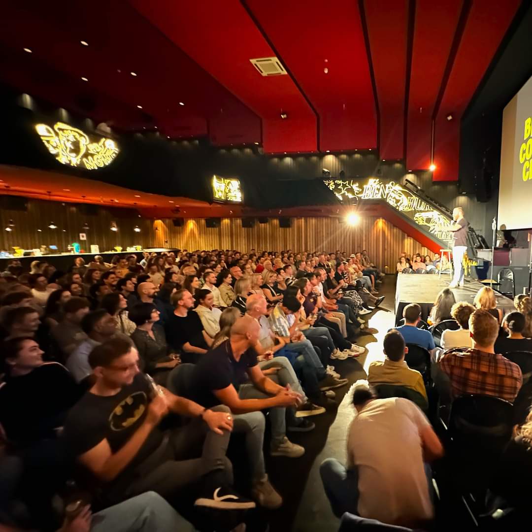 Don't miss International Comedy Night this Friday! 😸 This time headliner is Matthew McAloone (N. Ireland) known for his razor wit, with support acts done by Heli Pärna (Estonia) and Christos Souglakos (Greece). 😎

Laughter guaranteed by Stephen Bell (NL) and Joe Eagan (Canada).