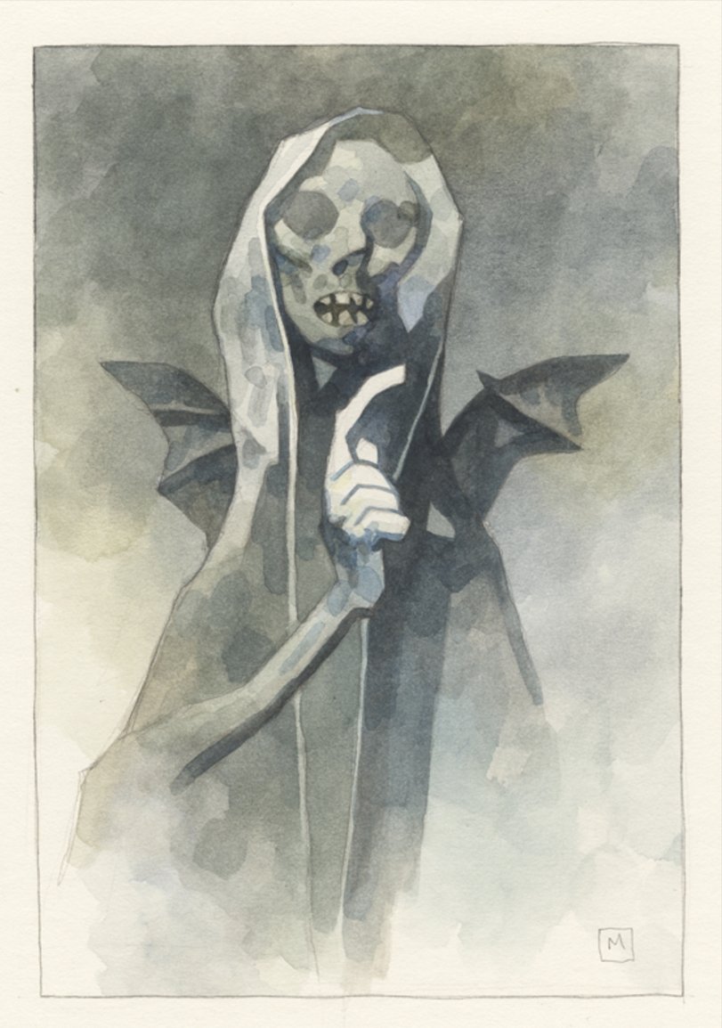 Mike Mignola's watercolors are undefeated.