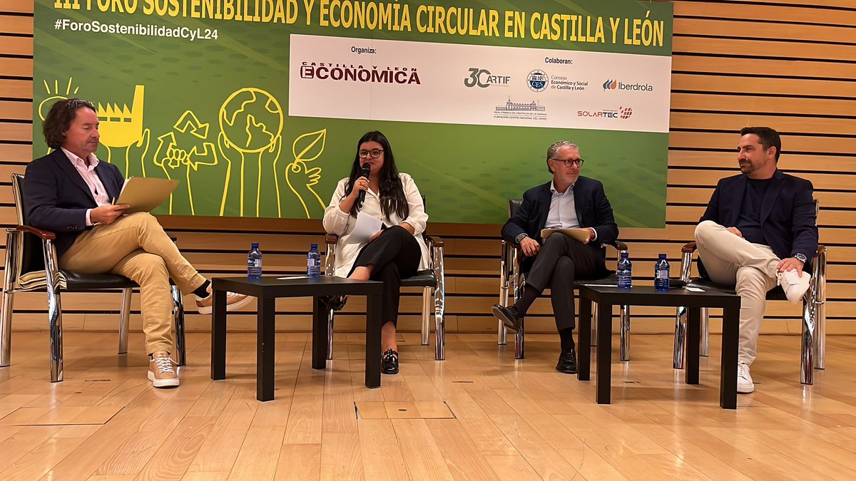 lalcaldeg's tweet image. Comienza la segunda mesa redonda #ForoSostenibilidadCyL24

@cyleconomica 
@CARTIFCT 
@cescyl 
@iberdrola 
#Solartec 
@realfacristales
@acagigasperez
@EnriqueCobreros
@ClusterAeice
@RedNODDO
@anortesegovia
@Guscobos
@empresasjcyl
@jcyl