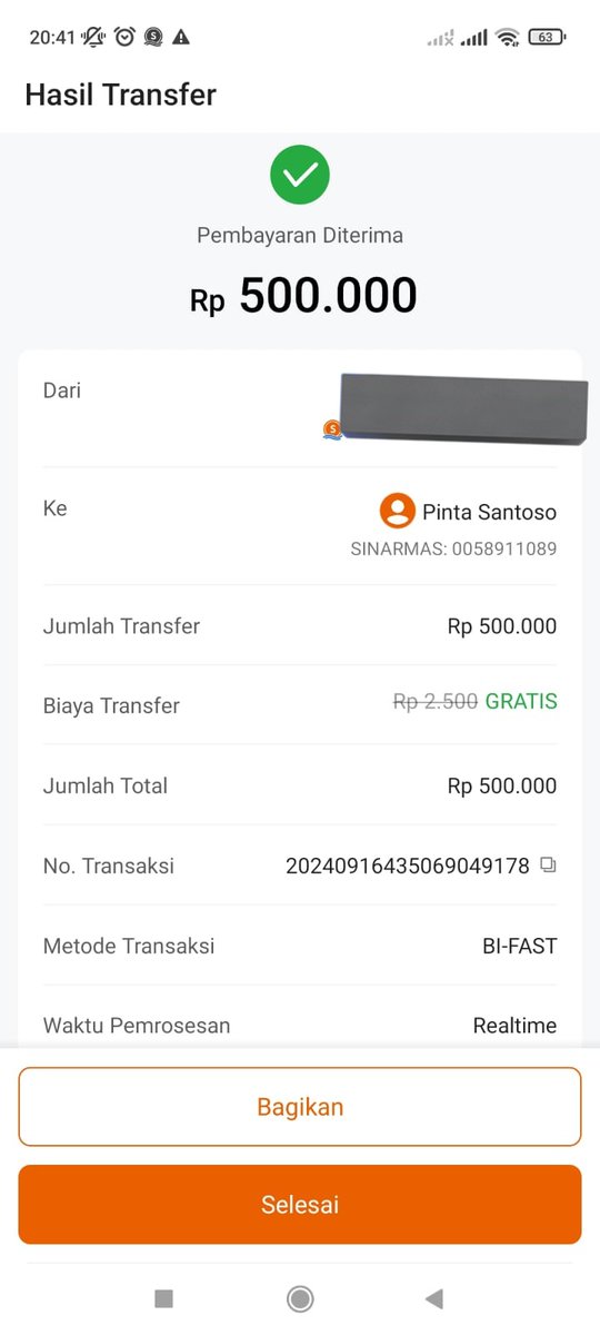 erasuci03's tweet photo. Teman aku kena tipu total 2,4 jt https://t.co/O5eM77qZ3M