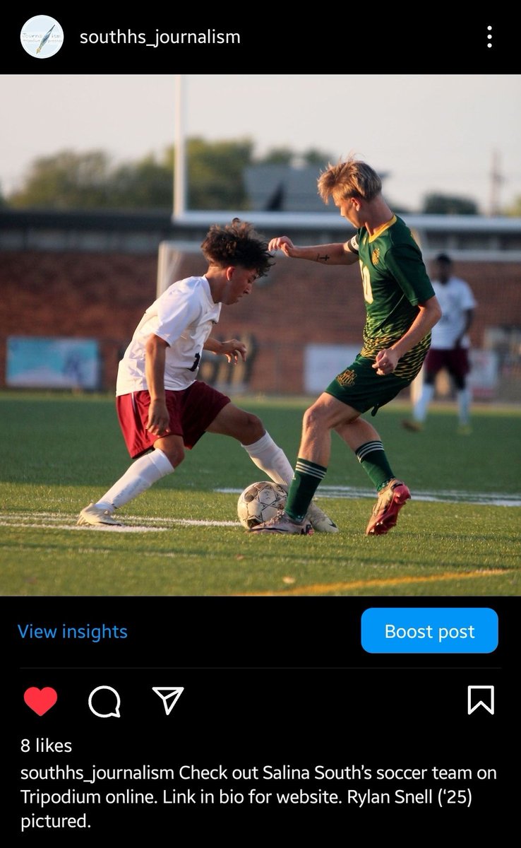 Check out southtripodium.org for the latest about the 5-0 Cougar soccer team.