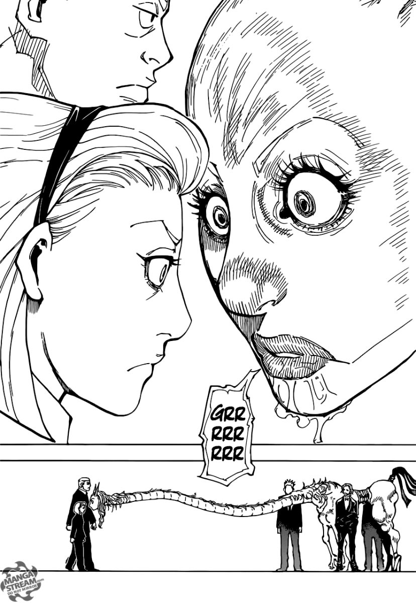 pxkunoda's tweet photo. @MangaMoguraRE Tserriednich’s nen beast. This page was kind of a jump scare! https://t.co/gpUnVYlFAq