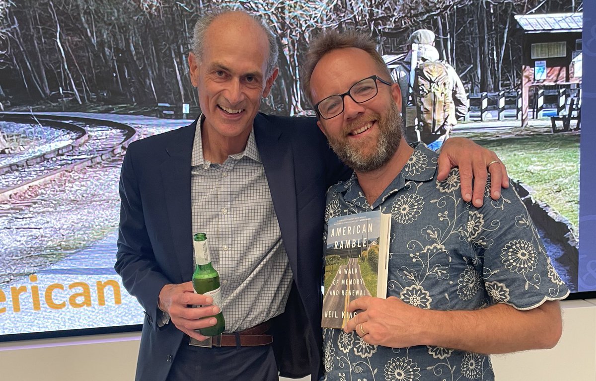 Goodbye to my friend, brother in journalism and fellow traveler <a href="/NKingofDC/">Neil King</a>, who died yesterday after fighting cancer for seven years. Seven full years, during which he traveled the world on a quest to squeeze yet more adventure and meaning out of an already rich life. He wrote a