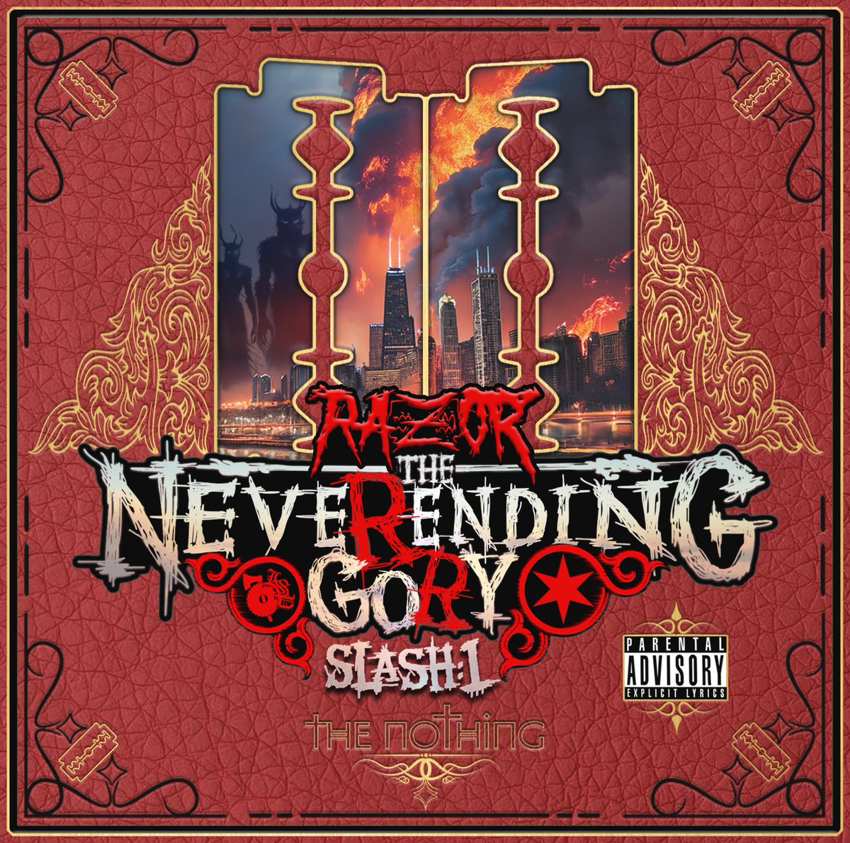 allhailtheRazoR's tweet photo. Reviews on ouR new album RazoR the neveRending goRy slash 1 the nothing have been gReat its available on all digital platfoRms and haRd copies aRe available at https://t.co/sHxQUdkTTn https://t.co/v2gkU340Jn