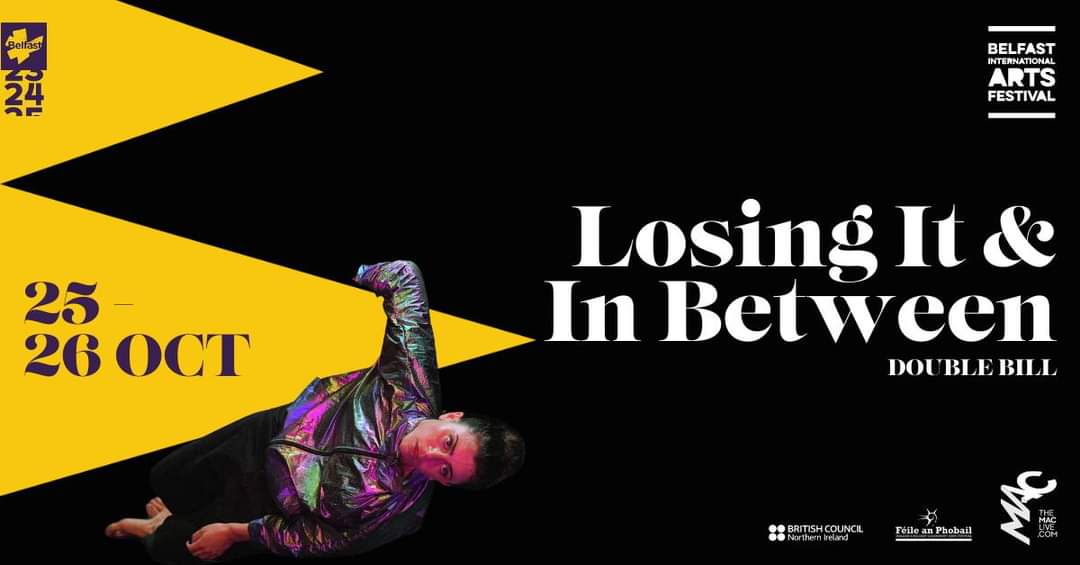 Belfast International Arts Festival (@belfastfestival) on Twitter photo Coming to <a href="/TheMACBelfast/">The MAC</a> next month for #BIAF24: Palestinian choreographer Samaa Wakim explores the trauma of war through movement and sound in Losing It.
Experience memories, disintegrating realities, and a live score by Samar Haddad King.
Book now: belfastinternationalartsfestival.com/event/losing-i… Coming to <a href="/TheMACBelfast/">The MAC</a> next month for #BIAF24: Palestinian choreographer Samaa Wakim explores the trauma of war through movement and sound in Losing It.
Experience memories, disintegrating realities, and a live score by Samar Haddad King.
Book now: belfastinternationalartsfestival.com/event/losing-i…