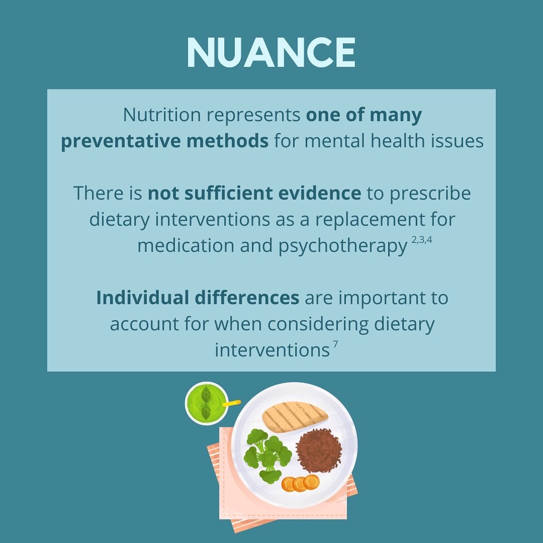 Interested in how your diet impacts your mental well-being? We released a series of episodes (11-13) covering the field of nutritional psychiatry, including controversies, the gut-brain connection, and how disordered eating behaviors relate to mental health. Link in bio!