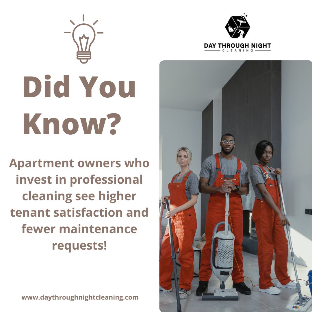 ✨ Keep your residents happy and your property in top shape with Day Through Night Cleaning.

Reliable and Professional Commercial Cleaning Service

#franklin_apartment_complex_cleaning #moveinmoveoutcleaning
📍Serving Franklin and Nashville Metropolitan Area

615-435-9735