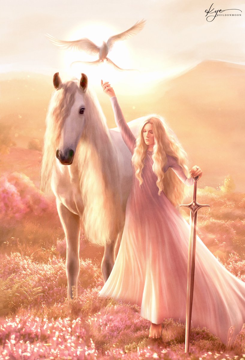 A little tribute to Galadriel, my beloved. Rings of Power has got me in a chokehold and I don’t mind actually. 

 #trop #RingsOfPower
