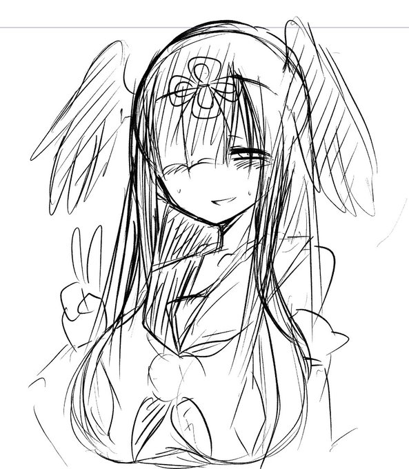 ヒイちゃんも描いた 