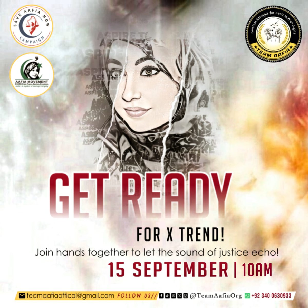 ڈاکٹر عافیہ کا قید میں گزرتا ہر دن ہمارے کندھوں پر احساسِ ندامت کا بوجھ بڑھا رہا ہے۔ لیکن ہمارے حکمران بے خبر اور خاموش ہیں!!
#Dharna4Aafia 
#23September 
#InjusticeDay
#FreeAafiaNow

<a href="/ImranRiazKhan/">Imran Riaz Khan</a>
<a href="/_Mansoor_Ali/">Mansoor Ali Khan</a>
<a href="/Kashifabbasiary/">Kashif Abbasi</a>
<a href="/HamidMirPAK/">Hamid Mir حامد میر</a>
<a href="/haroon_natamam/">ہارون الرشید</a>
@cmshehbaz