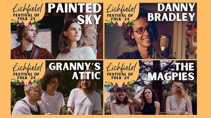 Join us for the Saturday Guildhall sessions as part of The Lichfield Festival of Folk!

For more visit: visitlichfield.co.uk/events/lichfie…