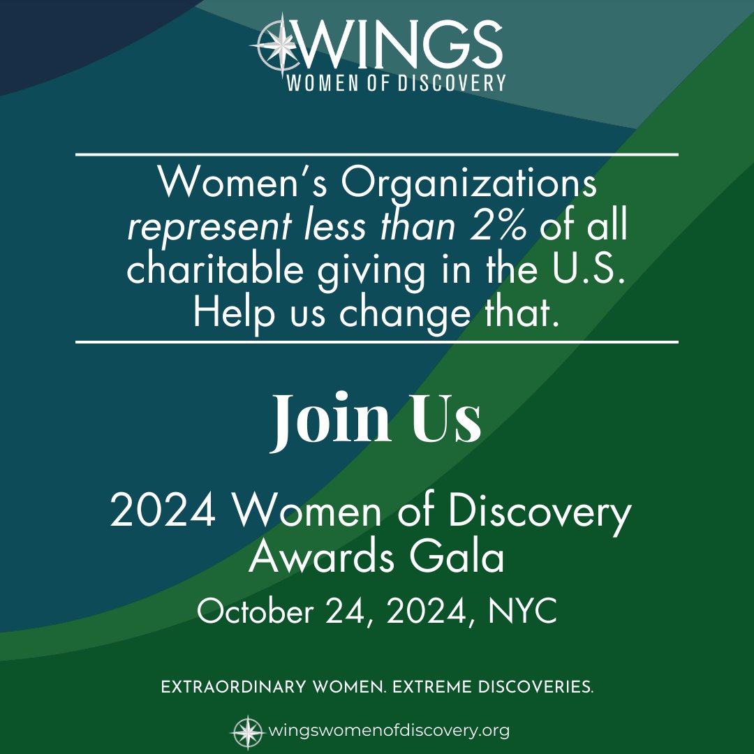 Join us on October 24 as we celebrate this year's WINGS Women of Discovery Award winners. Buy your ticket to our 2024 Gala here: wingswomenofdiscovery.org/2024-gala/ #womeninSTEM