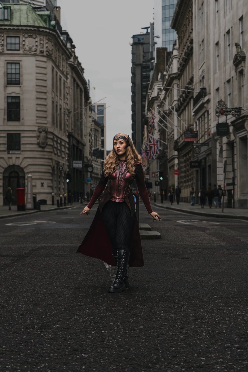 MoonlitKellie's tweet photo. In spirit of #AgathaAllAlong it was time to bring back my favourite witch 🔮 @MarvelUK @MarvelStudios #ScarletWitch https://t.co/vb0RWiCqf5