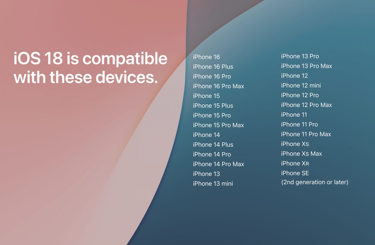 PDAMobiz's tweet photo. iOS 18 ปล่อยให้อัพเดทแล้วพร้อมเผยรายชื่ออุปกรณ์ที่ได้รับอัพเดทมีรุ่นใดบ้าง https://t.co/4tjfyJzWtS https://t.co/KQa9aN1YP4