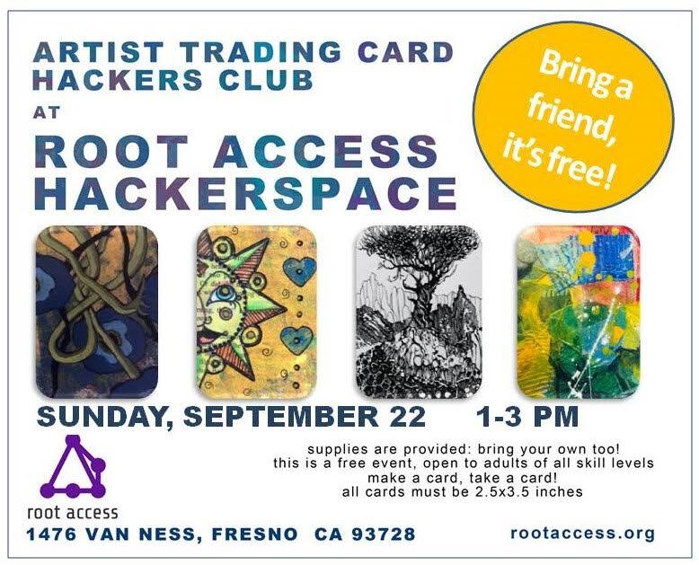 Join us this Sunday! #hackerspace #makerspace #artevent #arthop #fresnoarthop #towerdistrict #towerdistrictfresno #fresno #fresnoca #rootaccess #rootaccesshackerspace