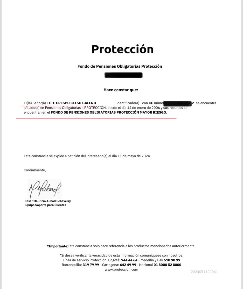 Danielbricen's tweet photo. Celso a usted no lo van a dejar sin pensión porque para su fortuna y a pesar de sus críticas usted tomó una decisión inteligente y fue la de poner sus recursos en un fondo privado de pensiones. Esto le garantiza la rentabilidad y la devolución de sus aportes.

☺️ https://t.co/0VGngqrgMd