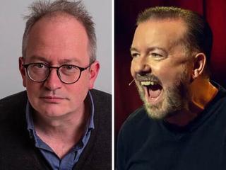 nias_sandra's tweet photo. Gervais accused of ‘bullying’ by co-star https://t.co/1u8WHLHrqM https://t.co/zUmNEiSEDZ