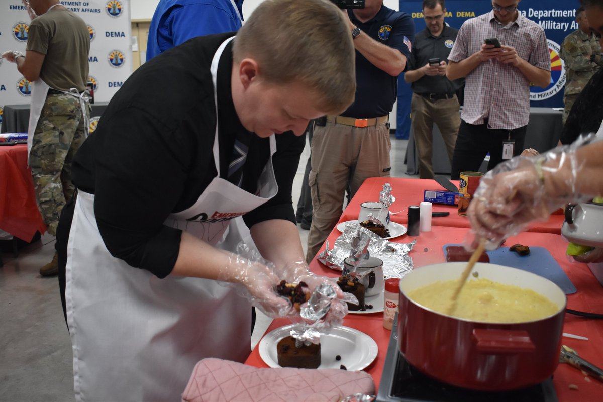 DEMAArizona's tweet photo. 🚨The Emergency Kit Cook-Off brought creativity and preparedness to the table! 🥘🛠️ Huge thanks to Brady Bogen from @98KUPD’s Holmberg’s Morning Sickness for being one of our fantastic judges! 🎤🎉
https://t.co/Fa5eWSmWhn #EmergencyPreparedness #CannedBread https://t.co/0TzFD8qEQr