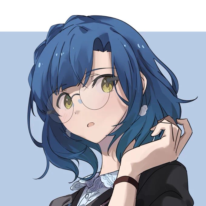眼鏡かけてもらった 
