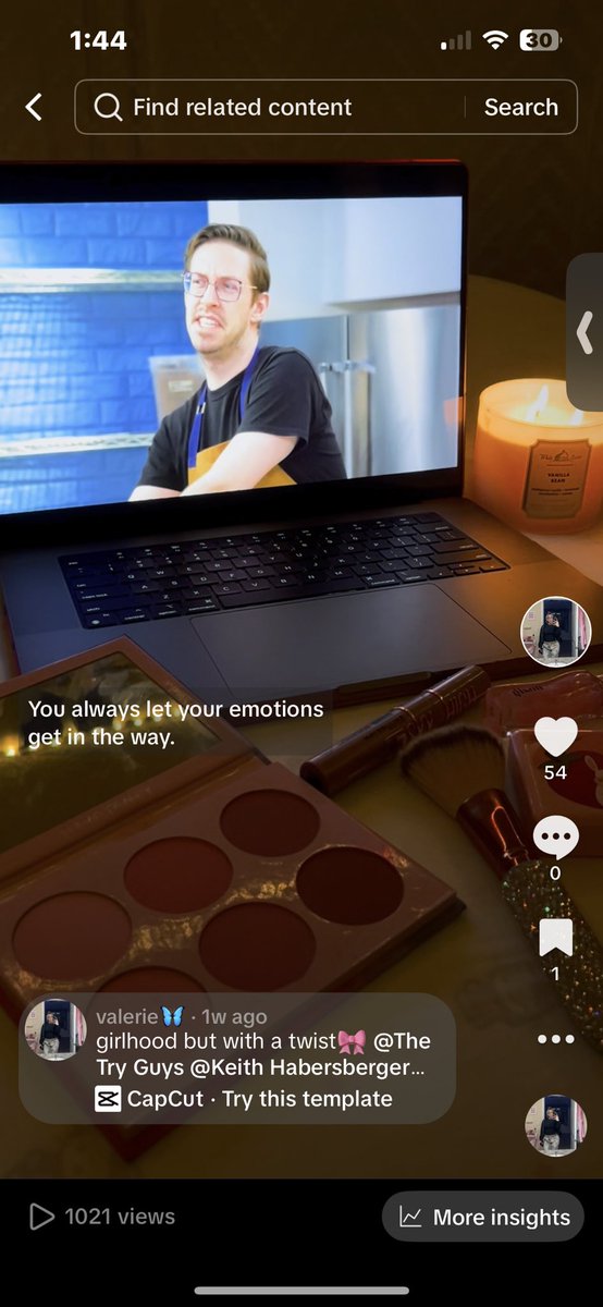 princesssvaale's tweet photo. @tryguys @KeithHabs @korndiddy @EugeneLeeYang I would love if you guys could check out my TikTok😭💙💜💚 
It’s @princesssvaale !!
#tryguys #withoutarecipe https://t.co/x0jOIptss2