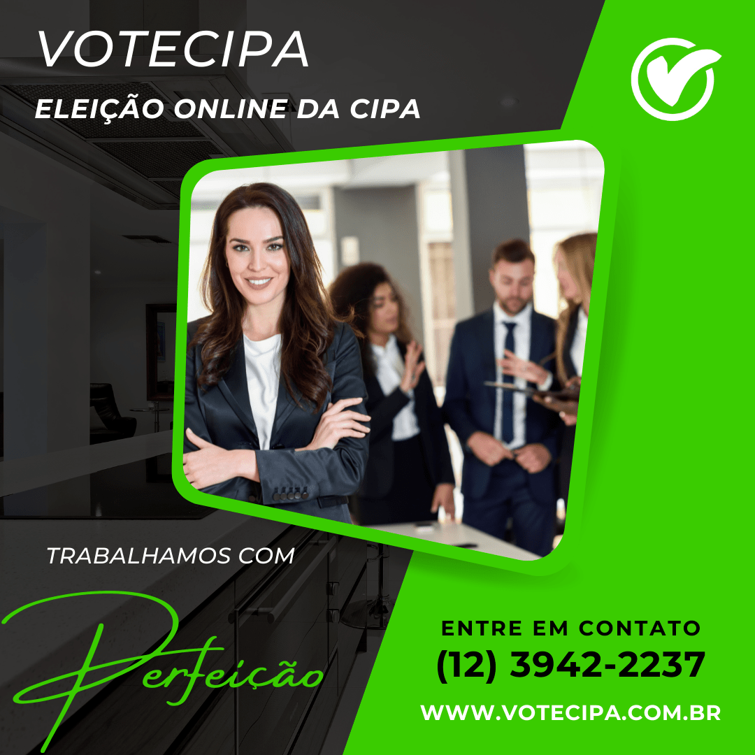 votecipa's tweet photo. O VOTECIPA é a primeira plataforma online para eleição da CIPA do Brasil, são mais de 18 anos auxiliando empresas no país inteiro. Conheça agora mesmo. ENTRE EM CONTATO!!!

#VOTECIPA #EleiçãoCIPA #VotaçãoCIPA #CIPAOnline https://t.co/ZxlVltqSy6
