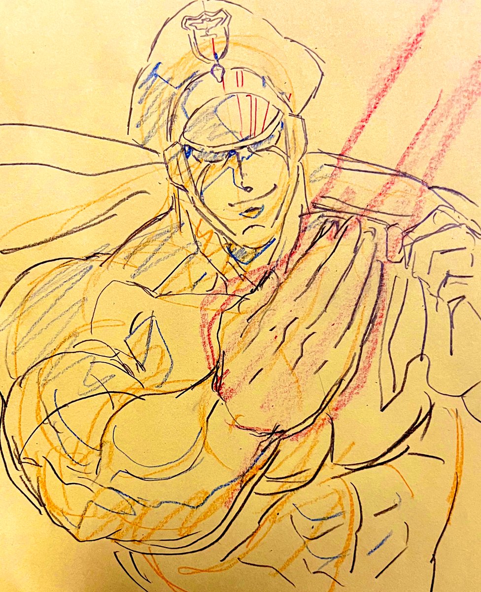「せいぎの チョップを おみまいするぜ 」|横田守 mamoru yokota 半死半生のイラスト