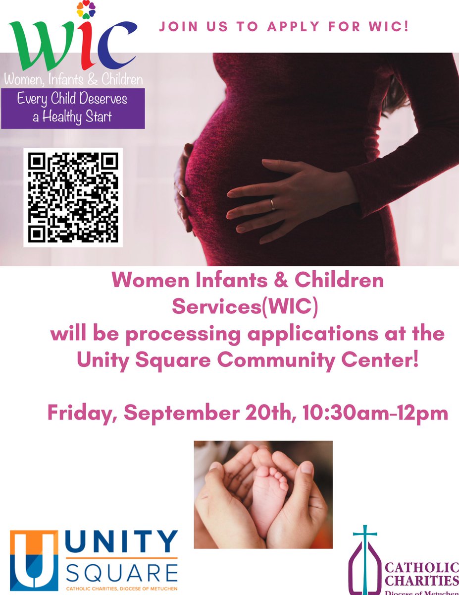CCDOM1's tweet image. The WIC office is going to be at Unity Square this Friday. 

If you or someone you know would be interested in applying for WIC, please stop by. 

#ccdom #CatholicCharitiesDOM #unitysquare #wic