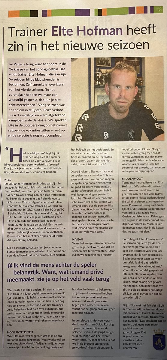 Interview krant: Noordenveld in Beweging
