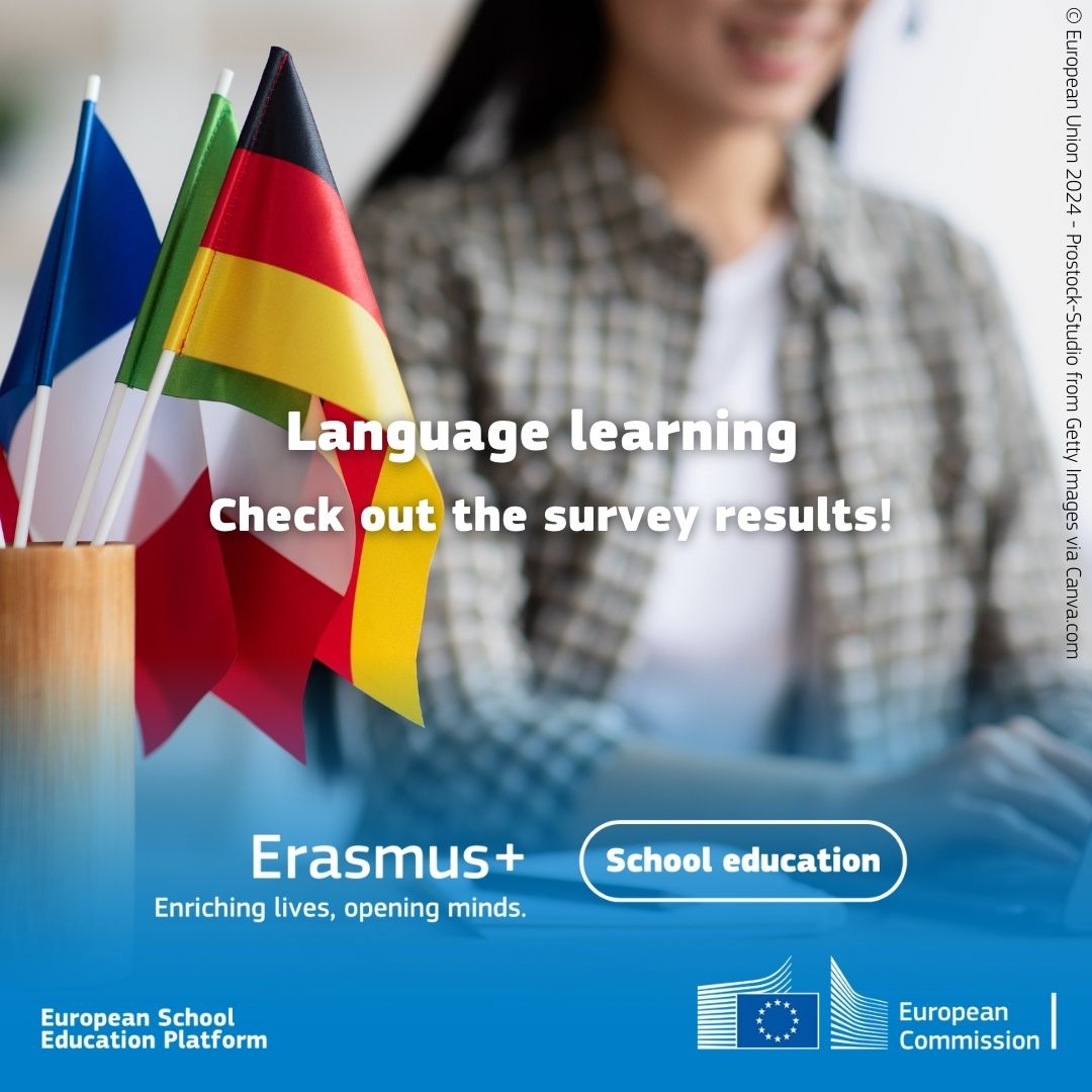 🗣️Θυμάστε την έρευνα σχετικά με την εκμάθηση της γλώσσας για την οποία σας ενημερώσαμε;
Δείτε τα αποτελέσματα και μάθετε περισσότερα για την ενίσχυση των γλωσσικών ικανοτήτων των νέων Ευρωπαίων 👉bit.ly/3KCstbR
#EUSchoolEducation