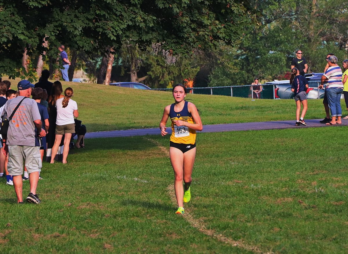 VermeulenJim's tweet photo. Pushing the paces: The boys/girlws both Wildcats split a Liverpool/SyracuseWest contest but both teams are running tighter and finishing faster--progress. https://t.co/lD8rScPWZU