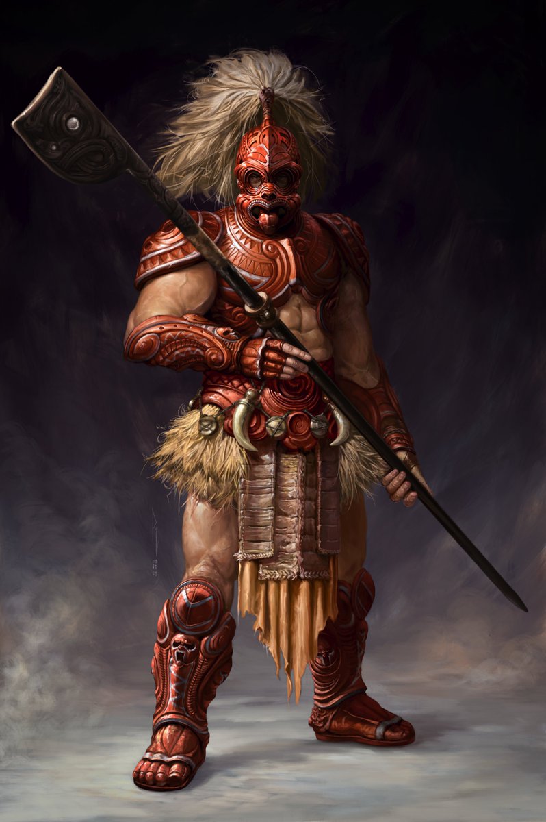 rlvrtart's tweet photo. Maori Outlander Concept: “Kaiwhawhai” 

- commission by u/Stunning-Reflection5
- art by yours, truly

#forhonor #fhfanart #concept #conceptart https://t.co/VXyEHdJWat