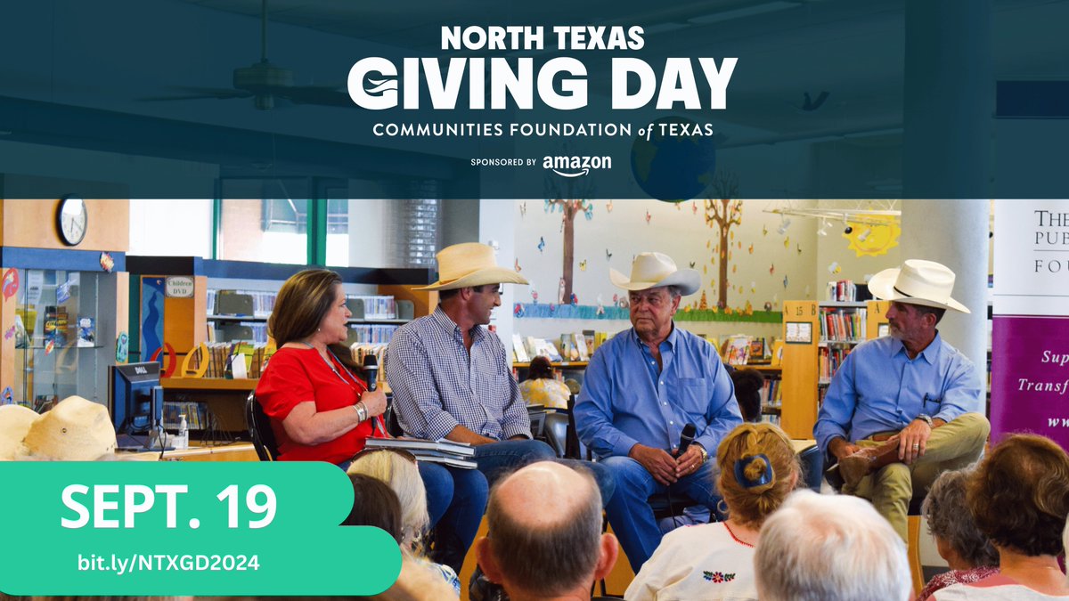There’s something for everyone at your <a href="/FtWorthLibrary/">Fort Worth Public Library</a>! Your donation this #NorthTexasGivingDay2024 helps the Library provide free programs for all. Every donation counts towards a better tomorrow! Donate today: bit.ly/NTXGD2024.
# NTXShareYourCare
