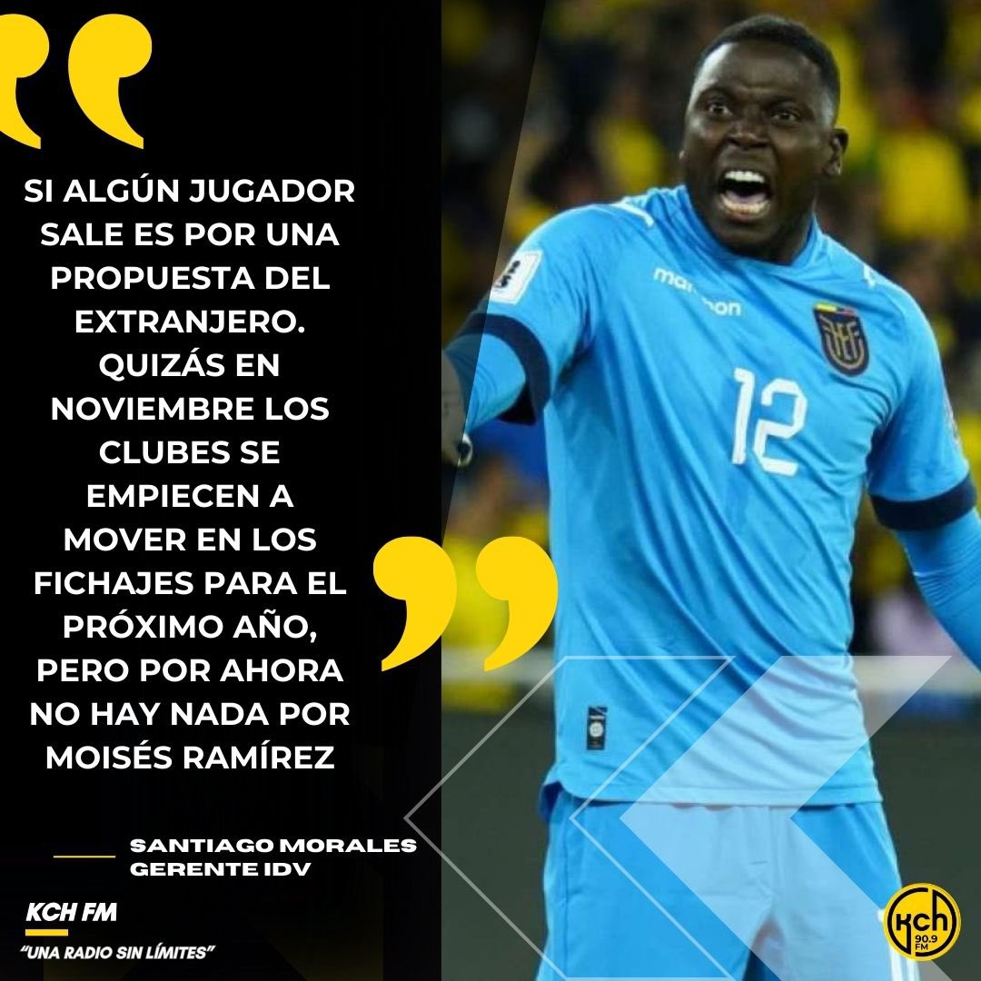 kchradio's tweet photo. 😱¿SE VA MOISÉS RAMÍREZ?⚽️😱
Santiago Morales, gerente deportivo del #IDV 🔵⚫️ aclara la situación del arquero rayado🔥⚽️
#IDV #MoisesRamirez #Rayados
Vía @MachdeportesFM https://t.co/GtcR2aLdSR