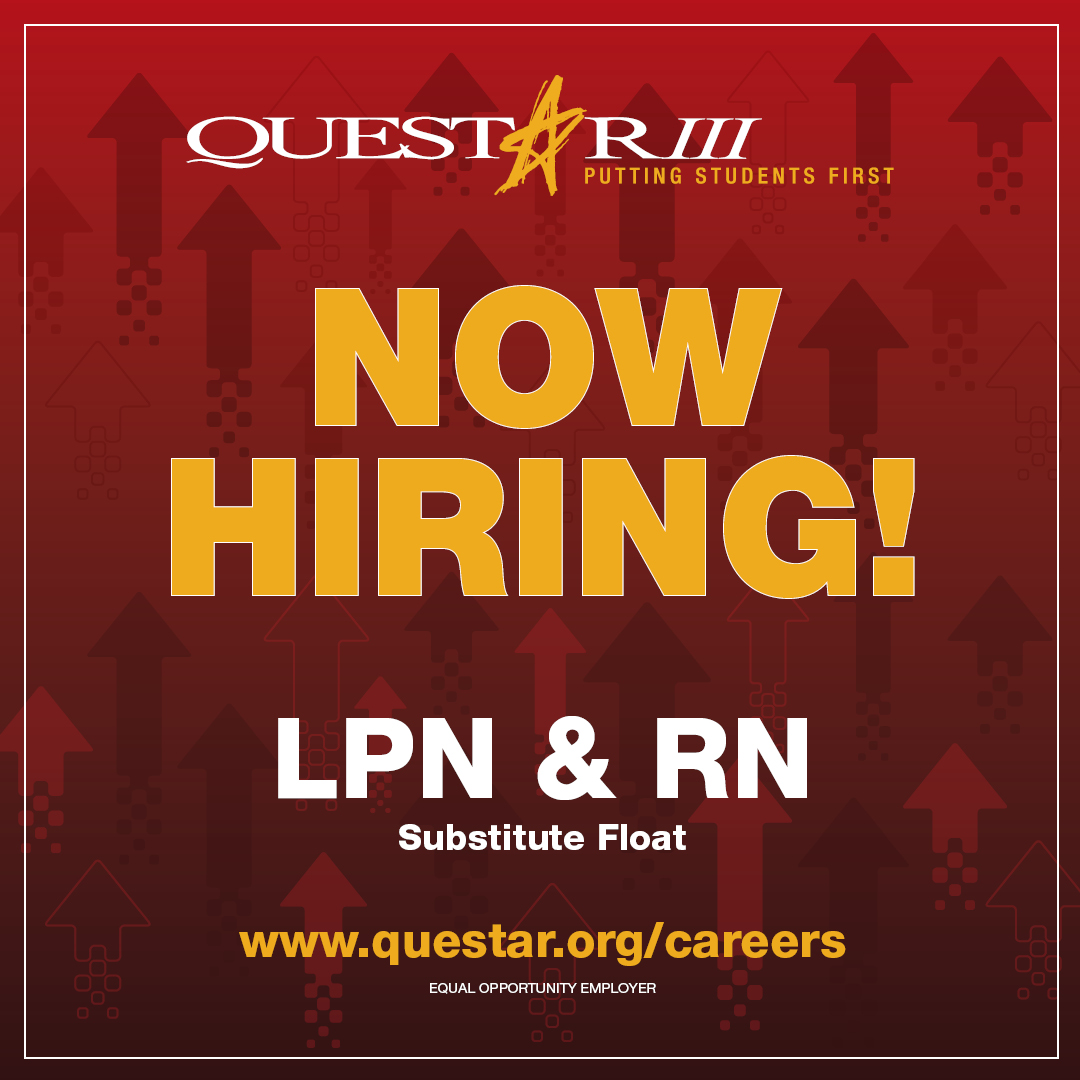 QuestarIII's tweet photo. We're looking for an LPN & RN to join our team as a substitute float! Learn more & apply today: https://t.co/Nv3q60UJN2
#QuestarIII #BOCES #CapitalRegionJobs #CapitalRegionNurses https://t.co/Hu4ltFmYFr