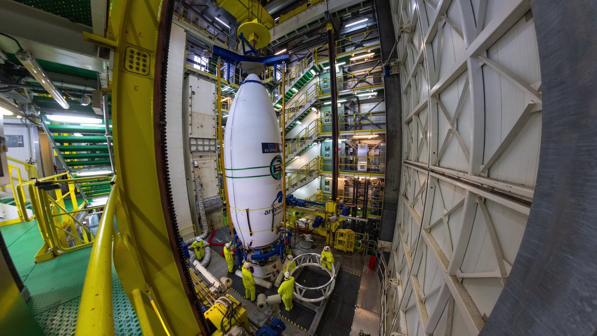 Sentinel-2C to Vega and orbit – fit-check to liftoff timelapse dlvr.it/TDPDFh